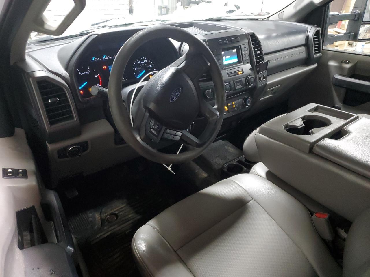 2017 Ford F250 VIN 1FT7W2BT8HEE12861 Copart auction photo, side damage thumbnail 8
