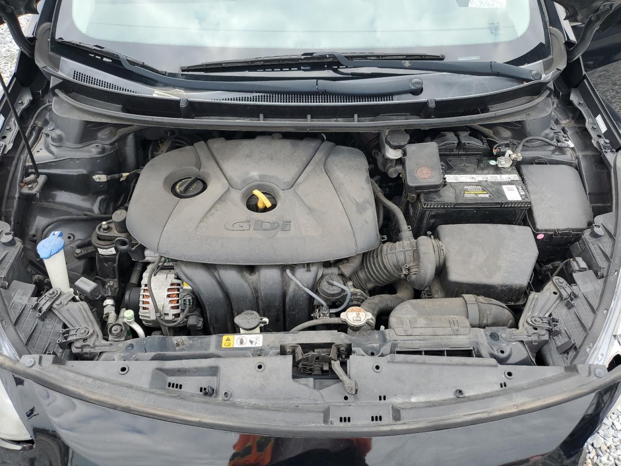 2016 Hyundai Elantra VIN KMHD35LHXGU338642 Copart auction photo, front end damage thumbnail 13