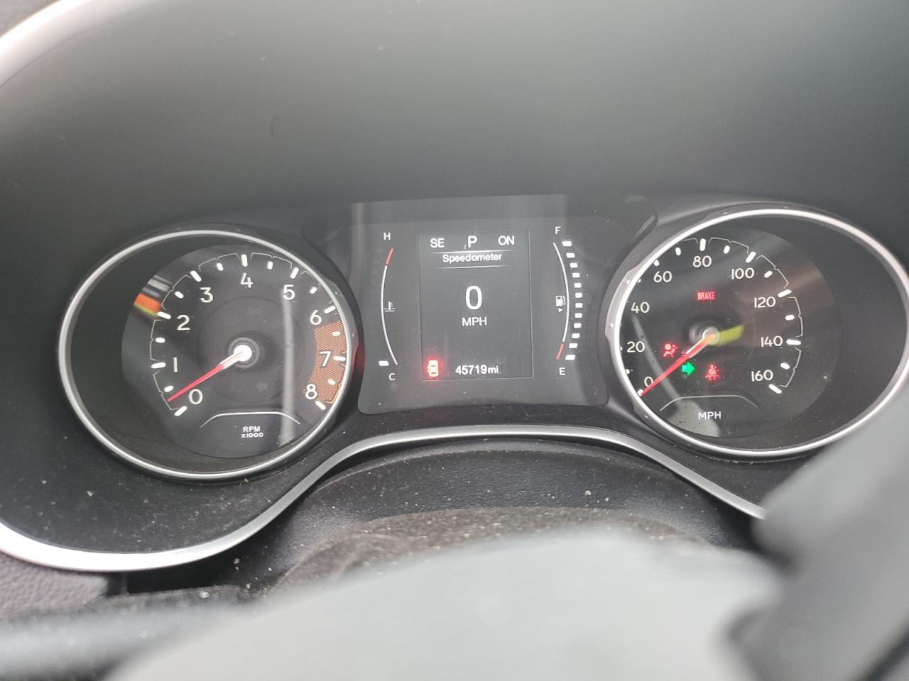 2019 Jeep Compass VIN 3C4NJCBB7KT692301 Copart auction photo, rear end damage thumbnail 9