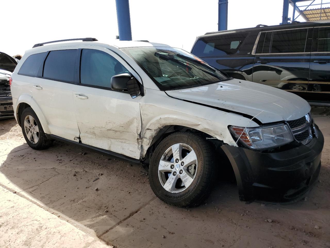 2017 Dodge Journey VIN 3C4PDCAB1HT506634 Copart auction photo, front end / side damage thumbnail 4