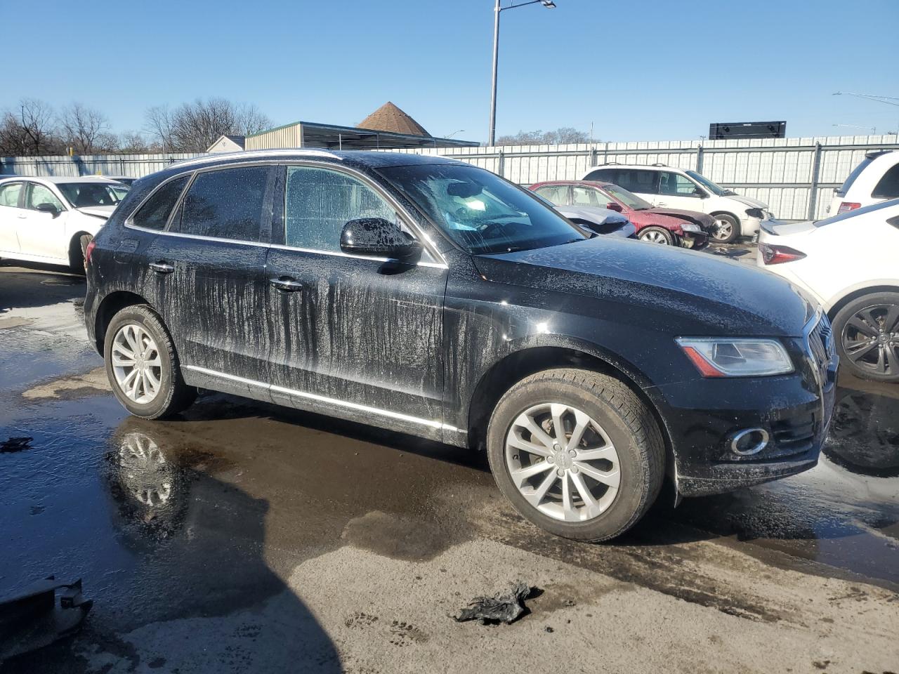 2015 Audi Q5 VIN WA1LFAFP1FA114060 Copart auction photo, minor dent/scratches damage thumbnail 4