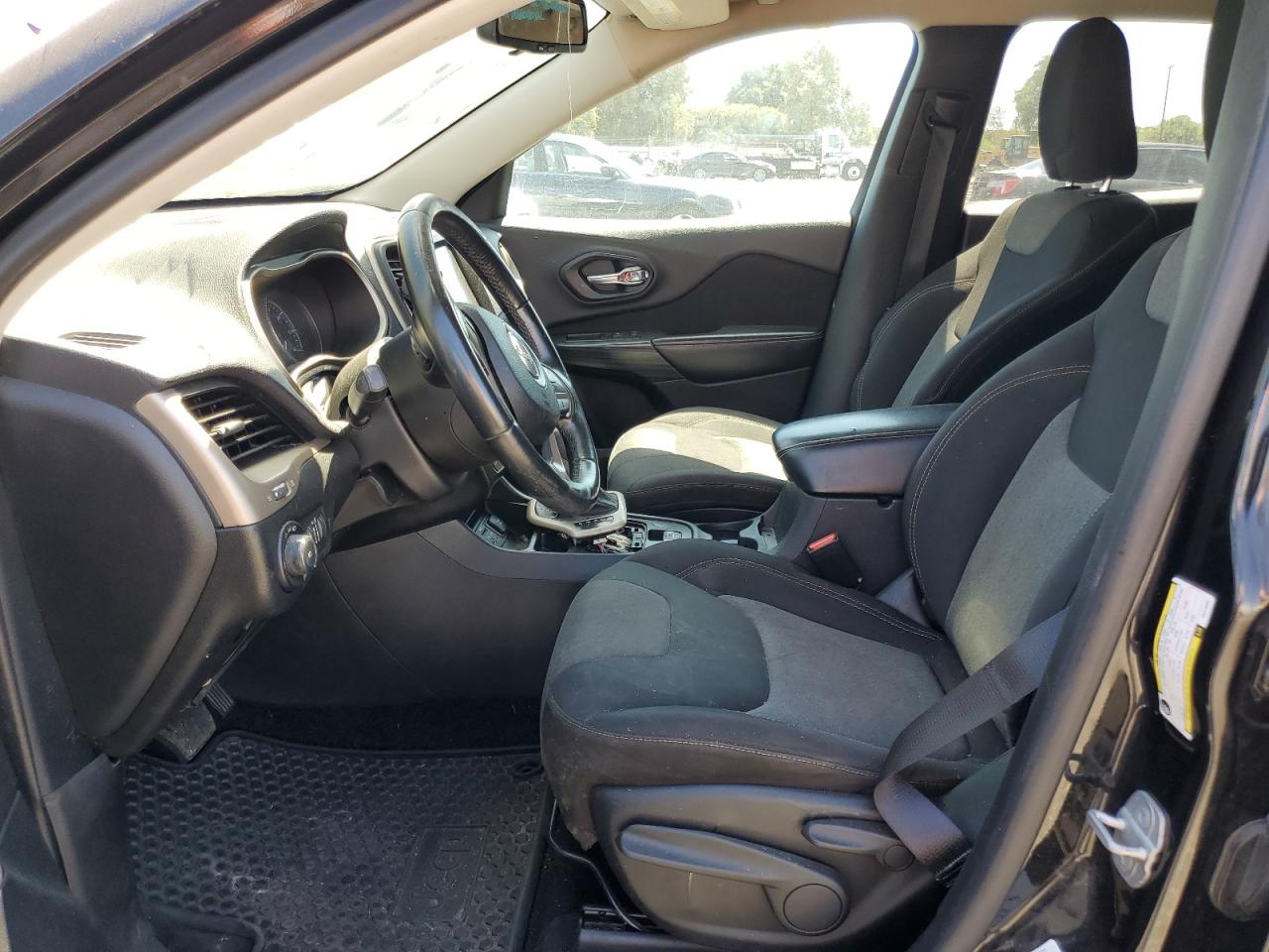 2014 Jeep Grand Cherokee VIN 1C4PJLCS6EW116687 Copart auction photo, front end / side damage thumbnail 7