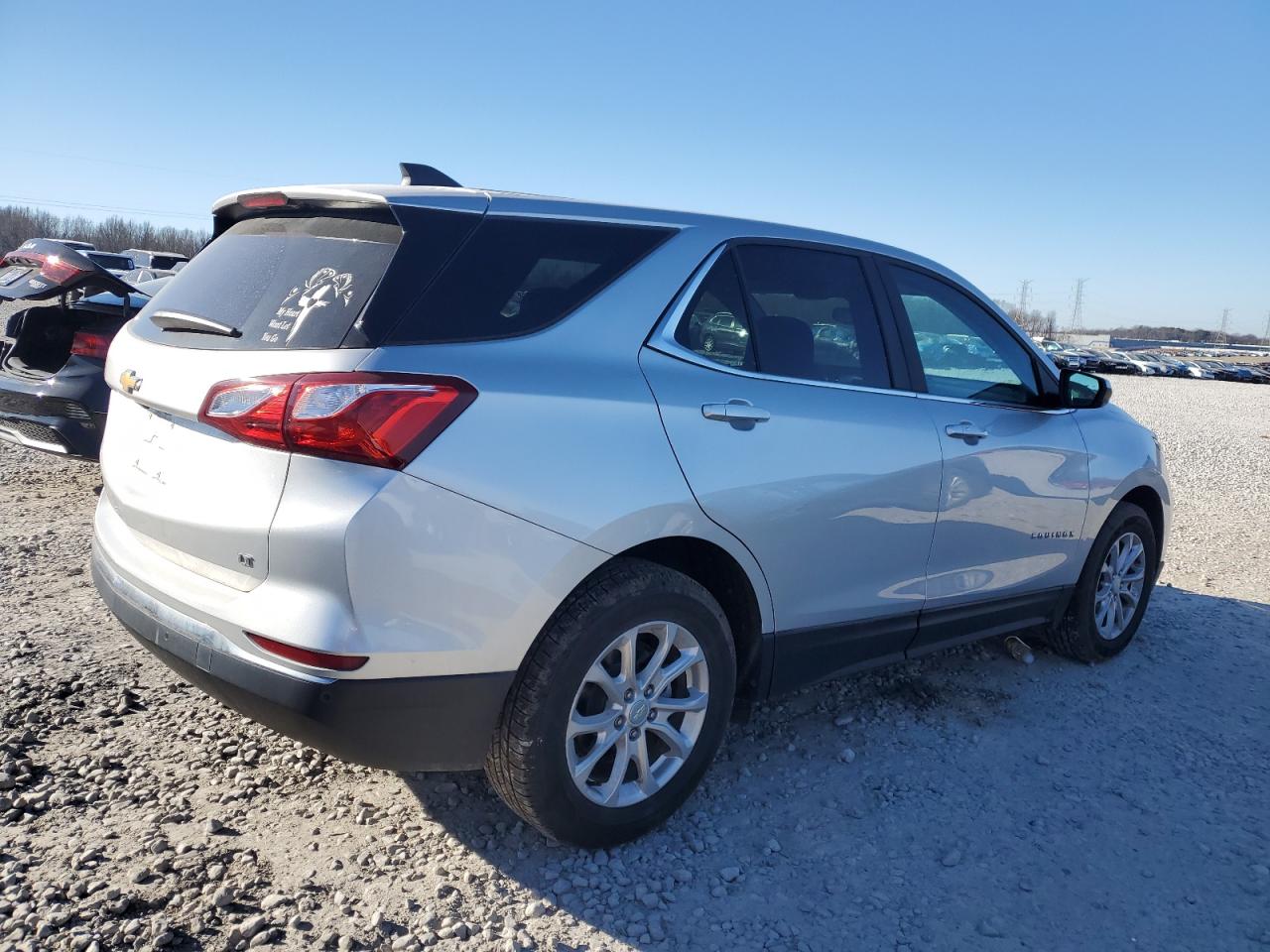 2021 Chevrolet Equinox VIN 3GNAXKEV6MS129592 Copart auction photo, side damage thumbnail 3