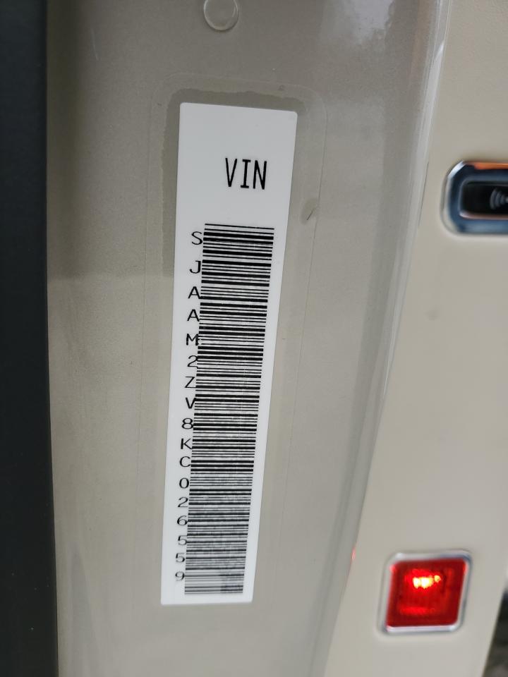 2019 Bentley Bentayga VIN SJAAM2ZV8KC026559 Copart auction photo, front end damage thumbnail 13