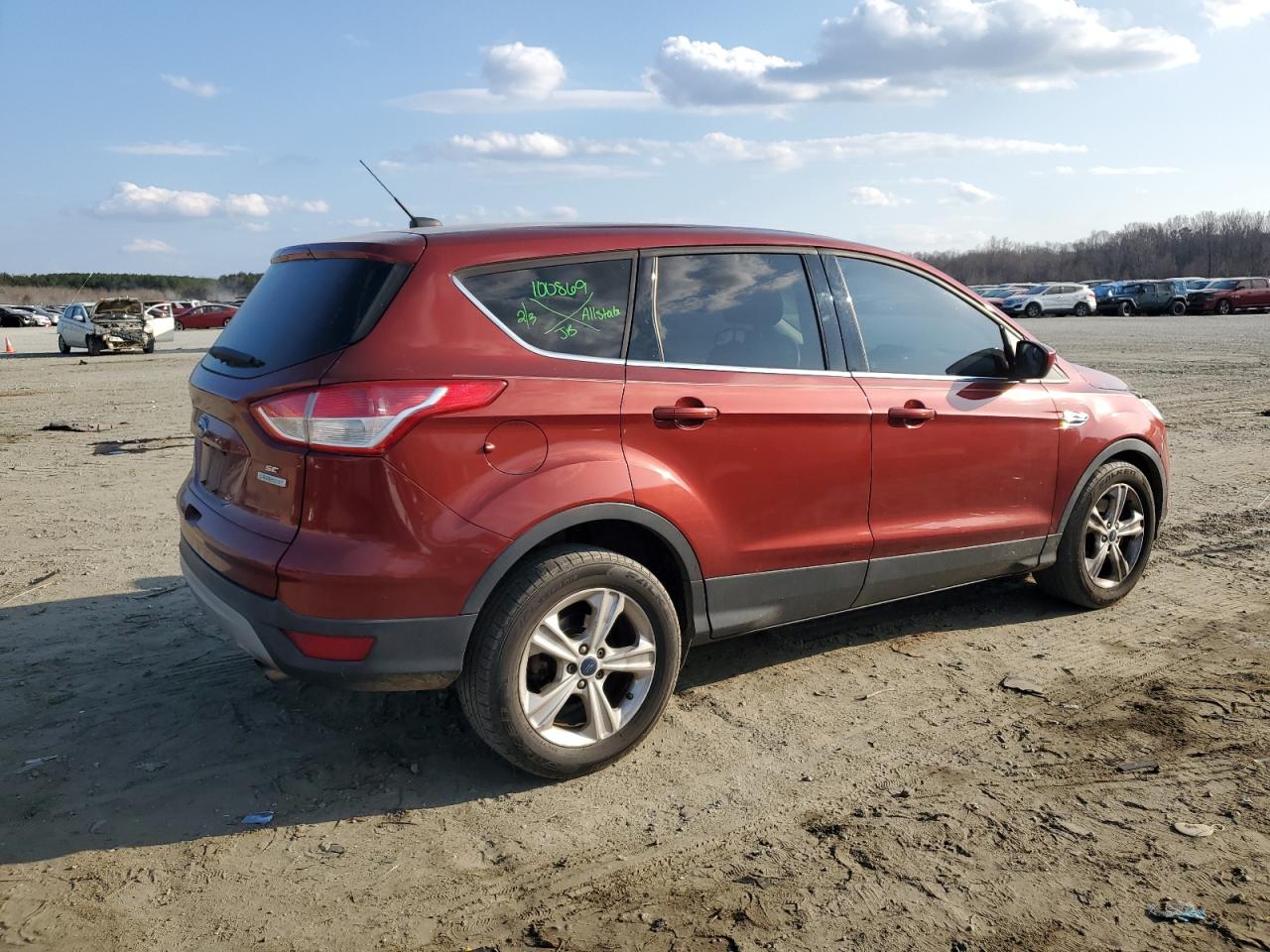 2015 Ford Escape VIN 1FMCU0G99FUB32306 Copart auction photo, front end damage thumbnail 3