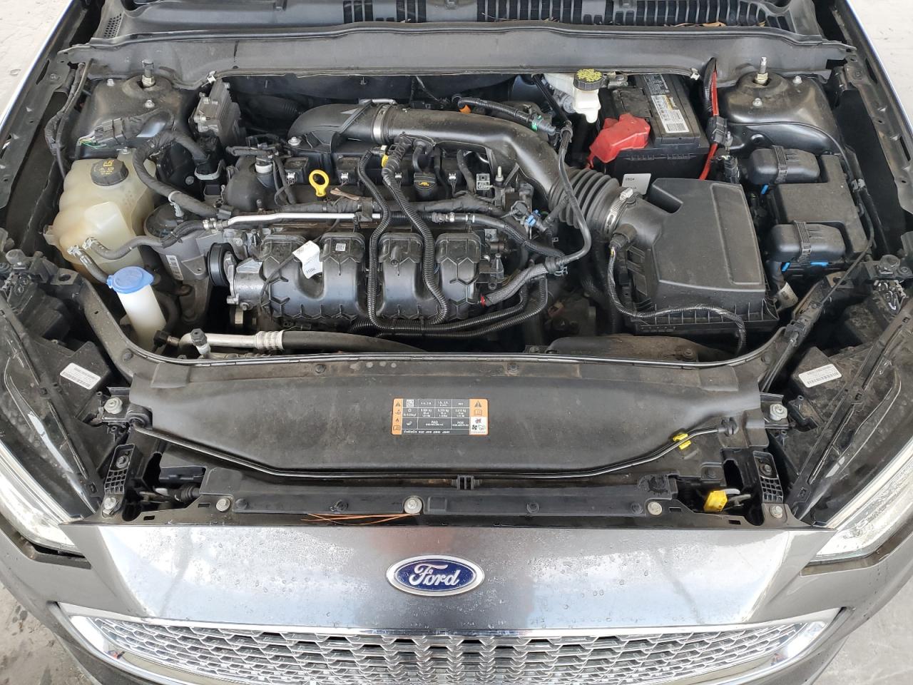 2020 Ford Fusion VIN 3FA6P0D90LR199477 Copart auction photo, front end / minor dent/scratches damage thumbnail 11