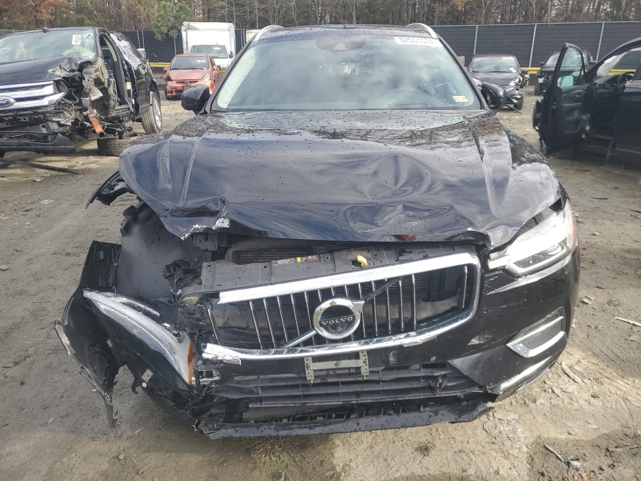 2021 Volvo XC60 VIN YV4102RL6M1685468 Copart auction photo, front end damage thumbnail 5