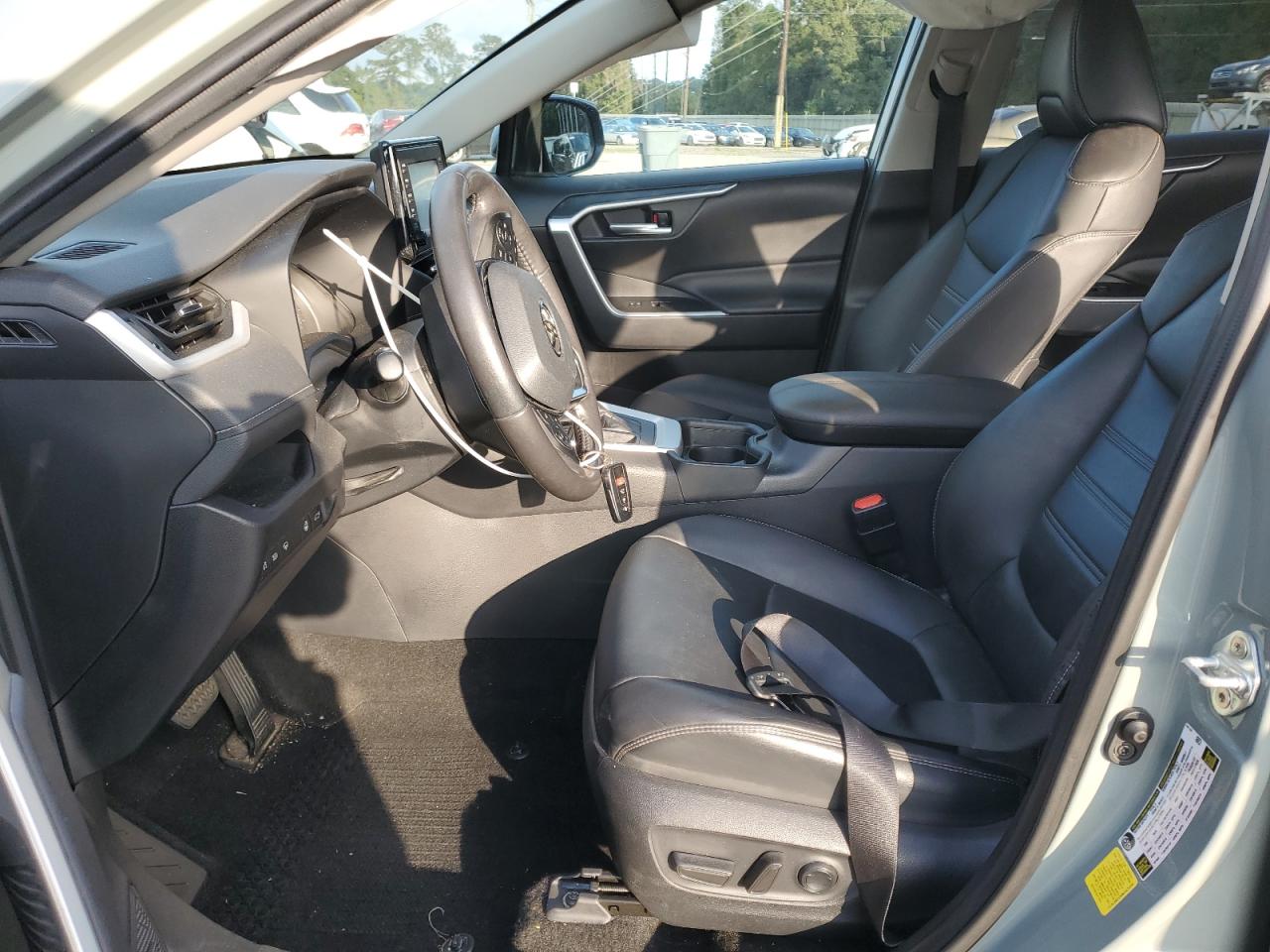 2021 Toyota RAV 4 VIN 2T3C1RFV5MW162208 Copart auction photo, side damage thumbnail 7