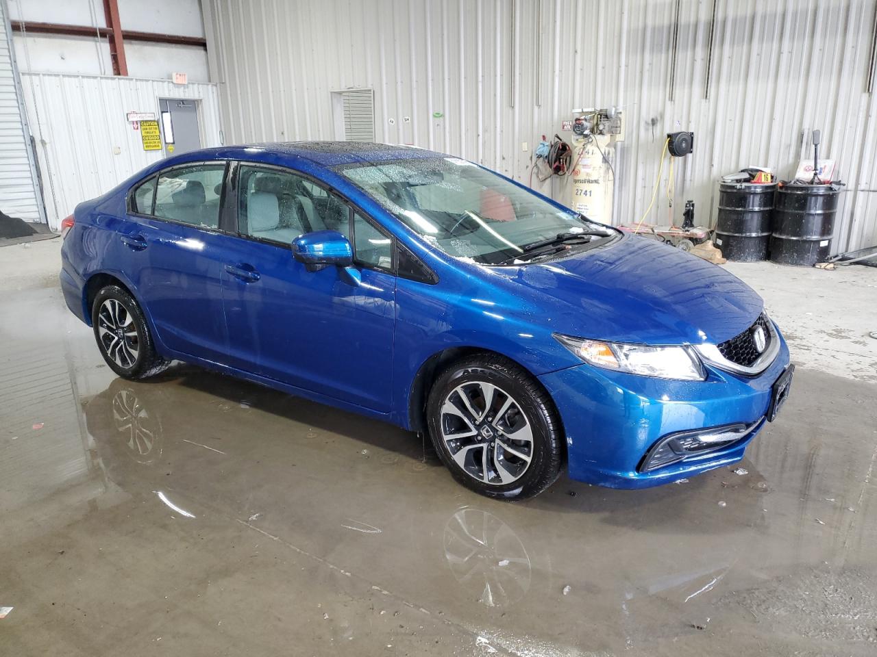 2015 Honda Civic VIN 19XFB2F86FE239968 Copart auction photo, front end damage thumbnail 4