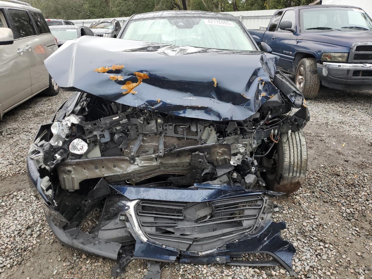 2019 Mazda CX-3 VIN JM1DKFB72K0433783 Copart auction photo, front end / side damage thumbnail 5