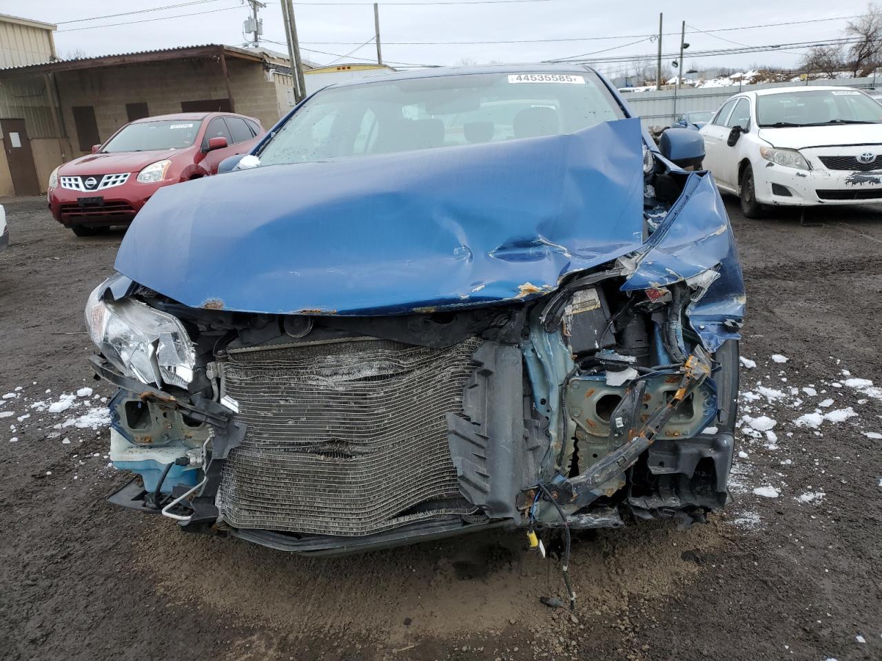 2013 Honda Civic VIN 19XFB2F8XDE277166 Copart auction photo, front end / rear end damage thumbnail 5