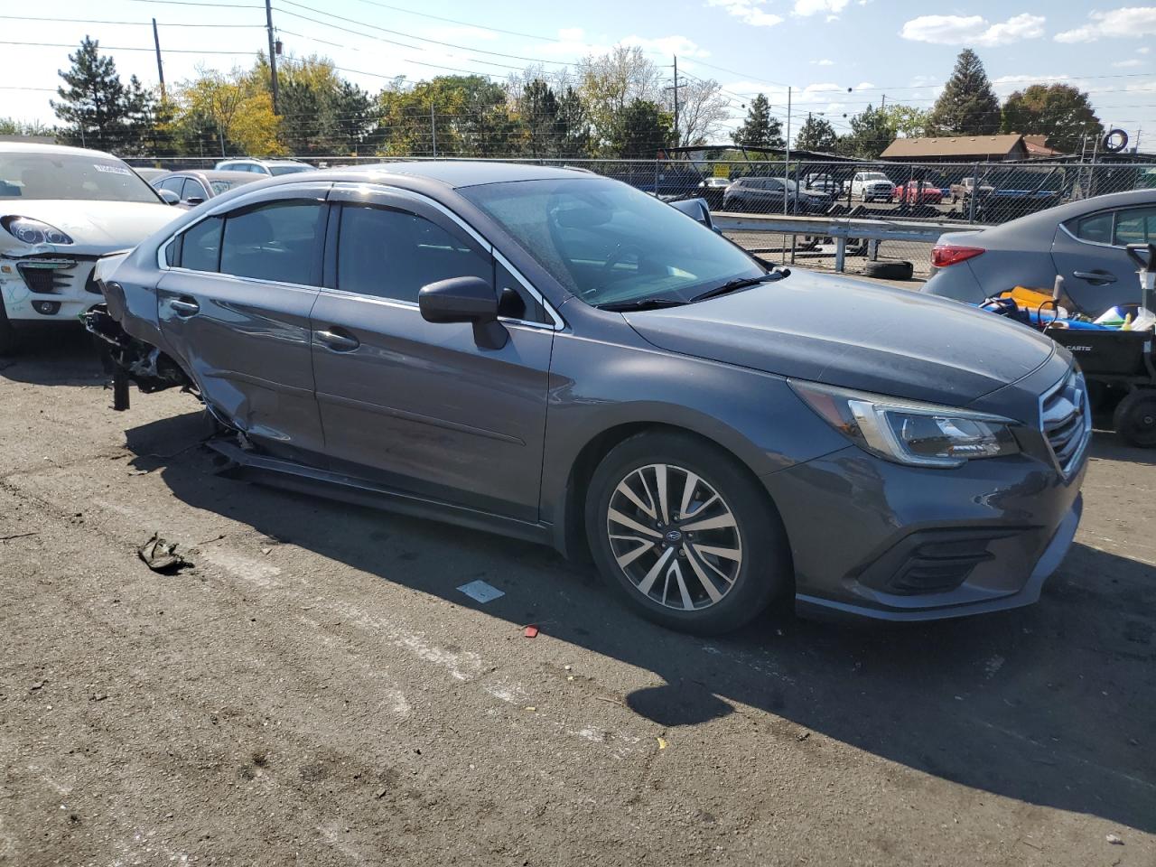2019 Subaru Legacy VIN 4S3BNAF62K3010297 Copart auction photo, rear end damage thumbnail 4