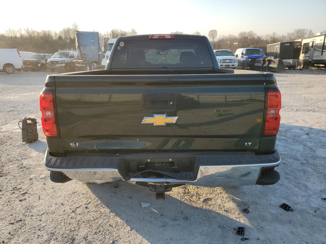 2015 Chevrolet Silverado VIN 1GCVKREC7FZ278762 Copart auction photo, rear end damage thumbnail 6