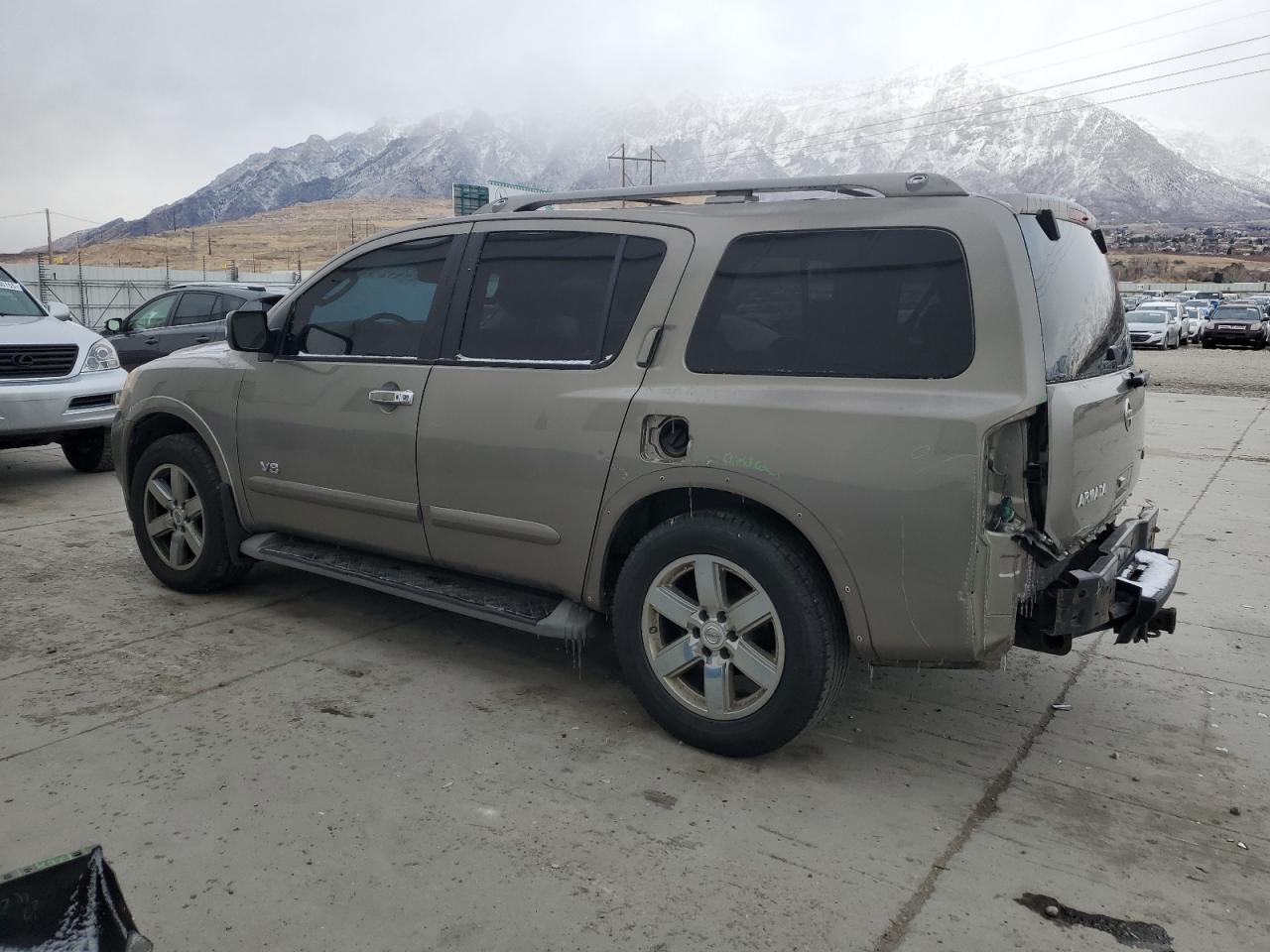 2009 Nissan Armada VIN 5N1AA08CX9N601573 Copart auction photo, rear end / all over damage thumbnail 2