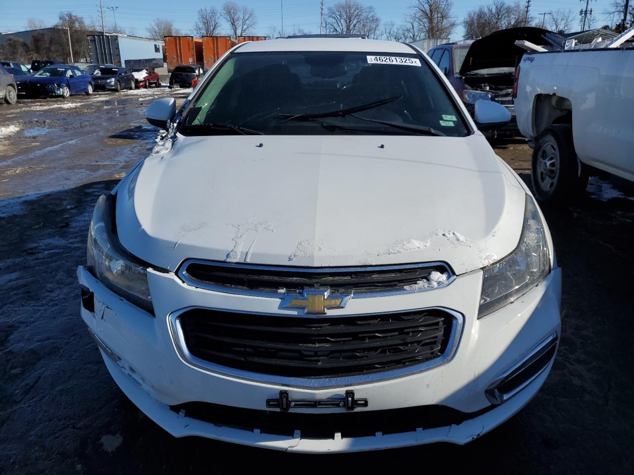 2015 Chevrolet Cruze VIN 1G1PE5SB8F7297197 Copart auction photo, front end / side damage thumbnail 5