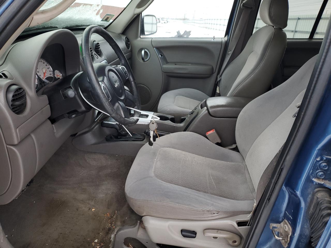 2003 Jeep Liberty (North America) VIN 1J4GL58K73W610384 Copart auction photo, front end / side damage thumbnail 7