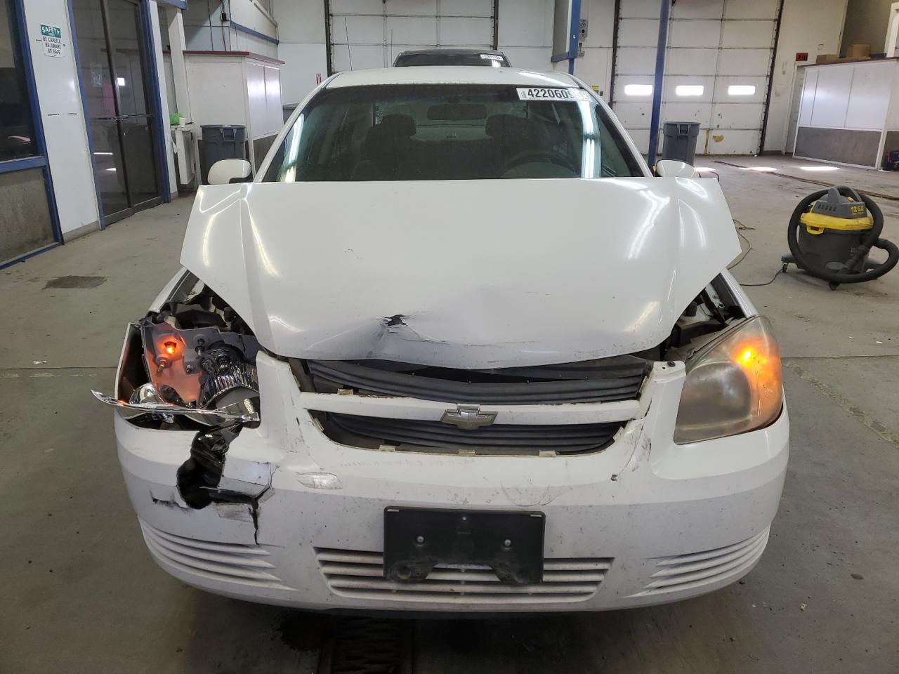 2010 Chevrolet Cobalt VIN 1G1AF5F55A7168964 Copart auction photo, front end damage thumbnail 5