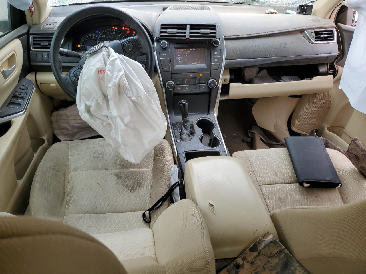 2015 Toyota Camry VIN 4T1BF1FK6FU903448 Copart auction photo, front end / side damage thumbnail 8