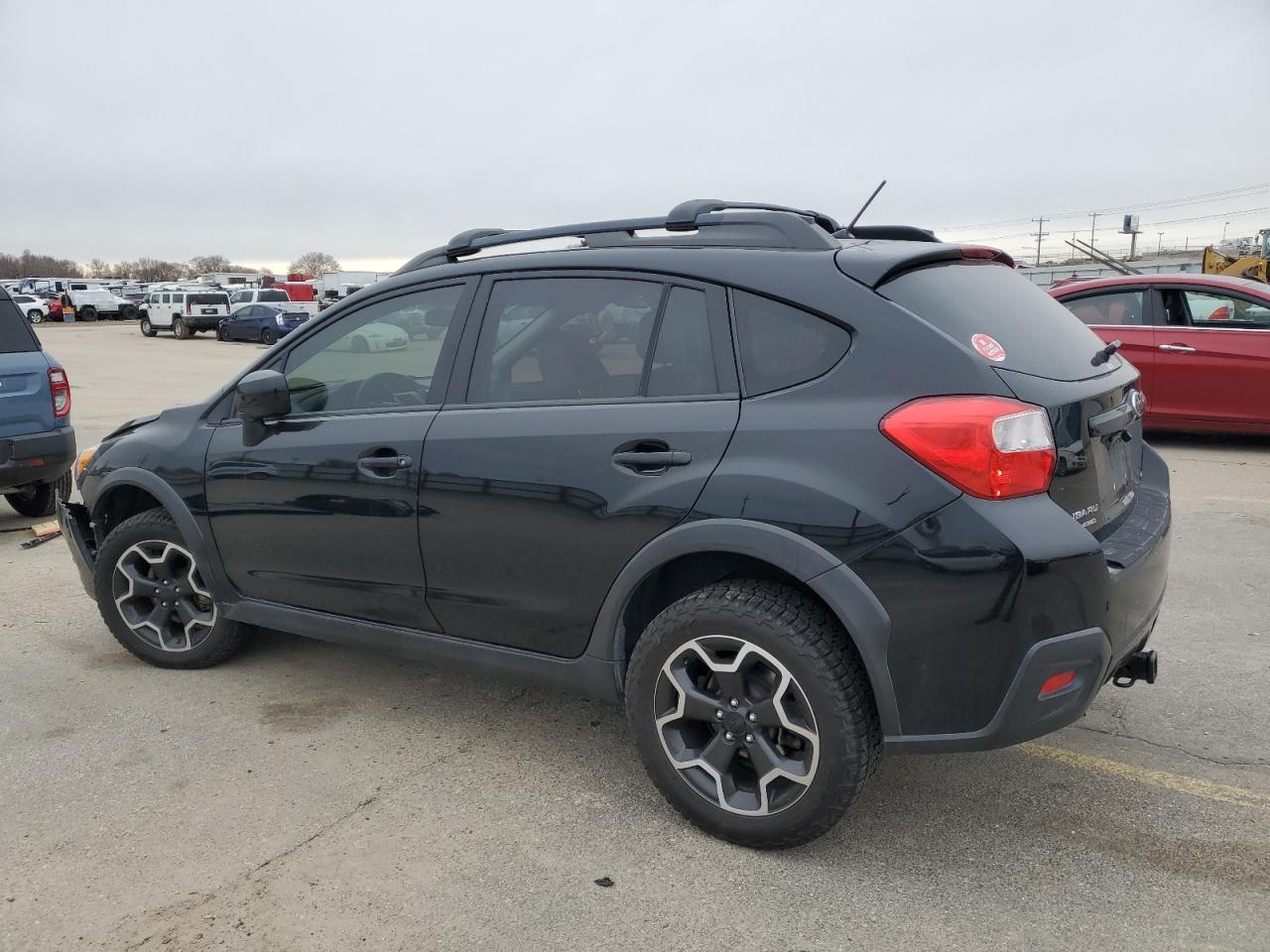 2014 Subaru XV VIN JF2GPACC9E8294708 Copart auction photo, front end / side damage thumbnail 2