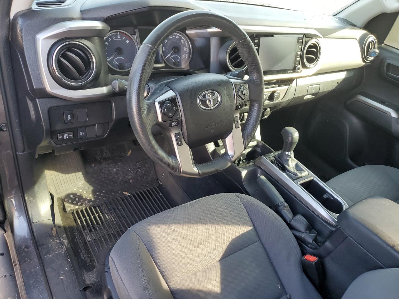 2021 Toyota Tacoma VIN 5TFAZ5CN2MX103979 Copart auction photo, water/flood damage thumbnail 8