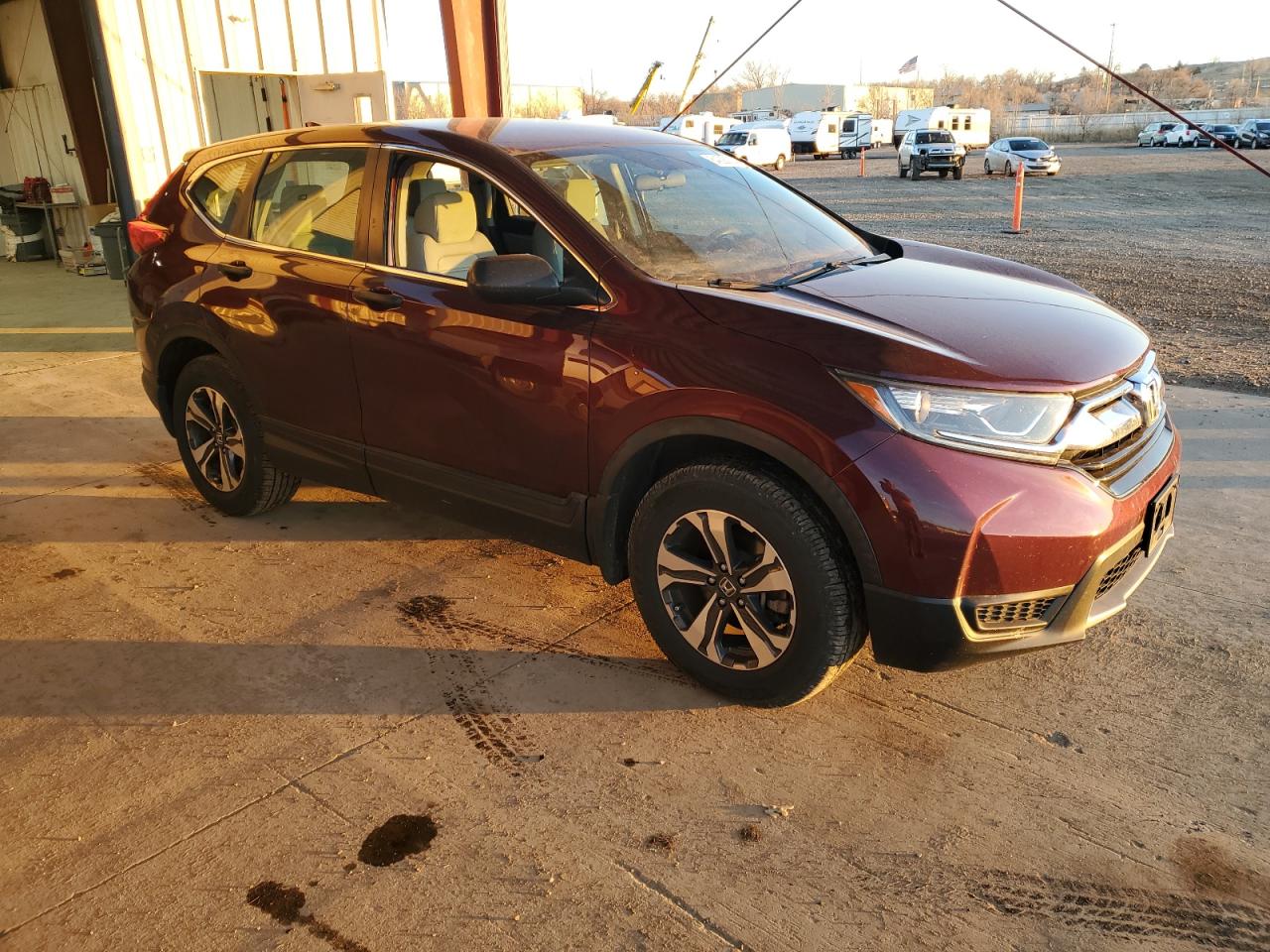 2018 Honda CR-V VIN 2HKRW6H3XJH213727 Copart auction photo, side damage thumbnail 4