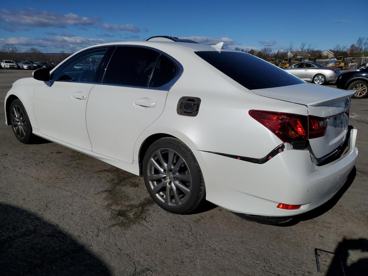 2014 Lexus GS VIN JTHCE1BLXE5025153 Copart auction photo, rear end damage thumbnail 2