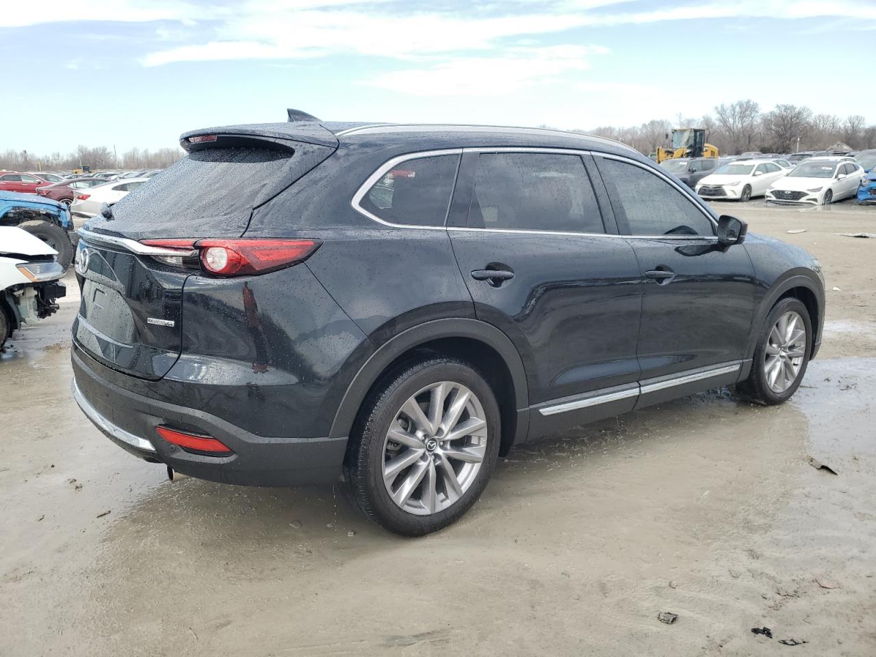 2021 Mazda CX-9 VIN JM3TCBDY3M0539984 Copart auction photo, side damage thumbnail 3