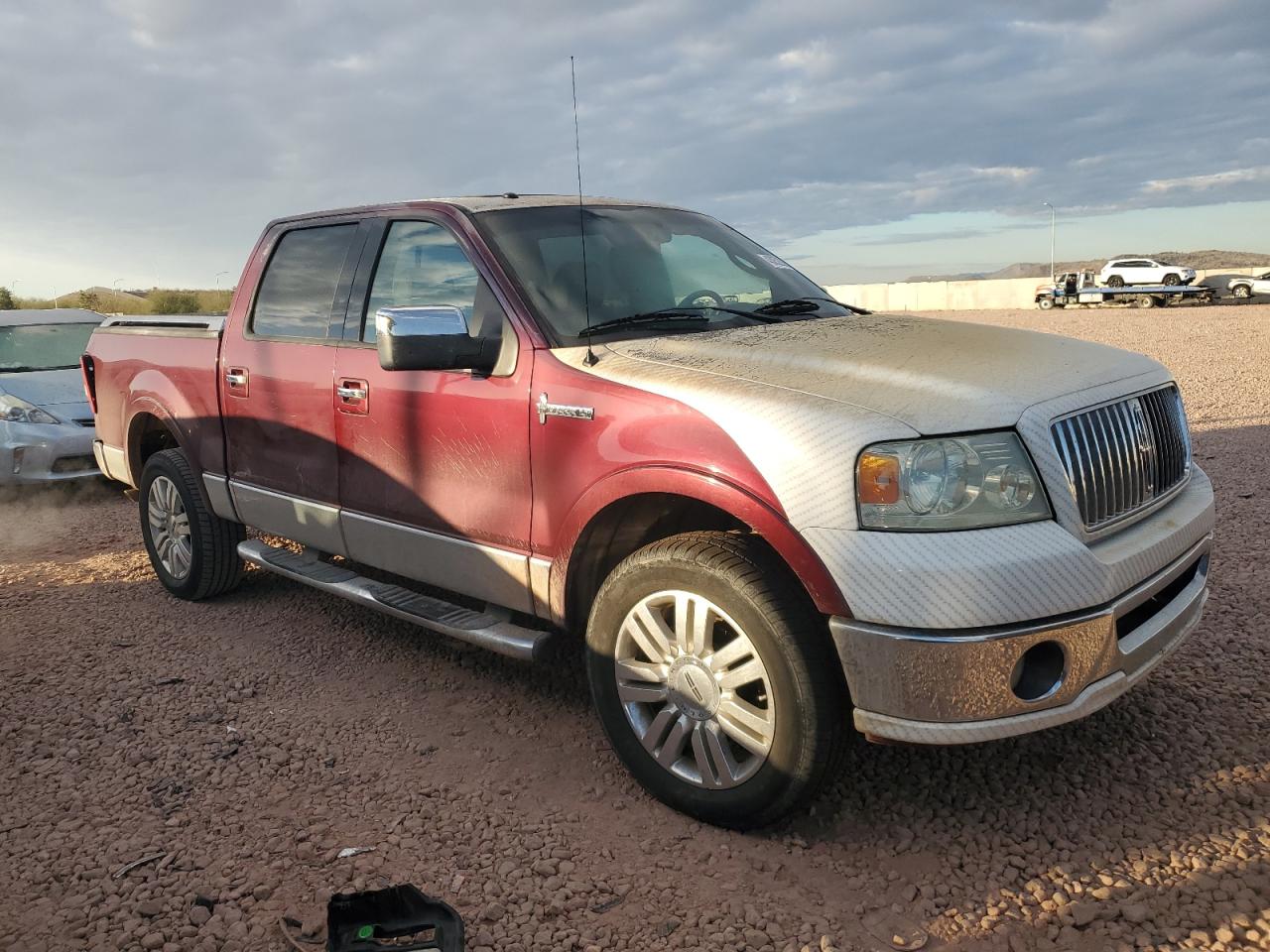 2006 Lincoln Mark LT VIN 5LTPW18536FJ22731 Copart auction photo, rear end damage thumbnail 4