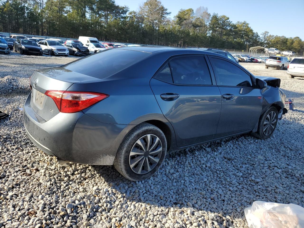 2017 Toyota Corolla VIN 2T1BURHE5HC754966 Copart auction photo, front end damage thumbnail 3