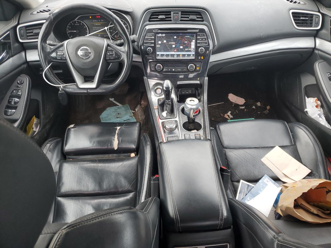 2017 Nissan Maxima VIN 1N4AA6AP5HC387824 Copart auction photo, all over damage thumbnail 8