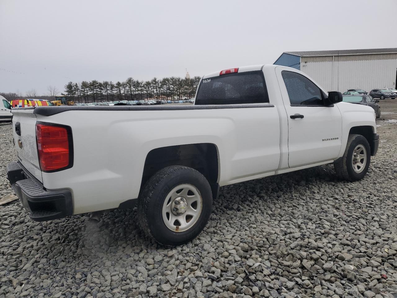 2014 Chevrolet Silverado VIN 1GCNCPEH7EZ295069 Copart auction photo, side / rear end damage thumbnail 3