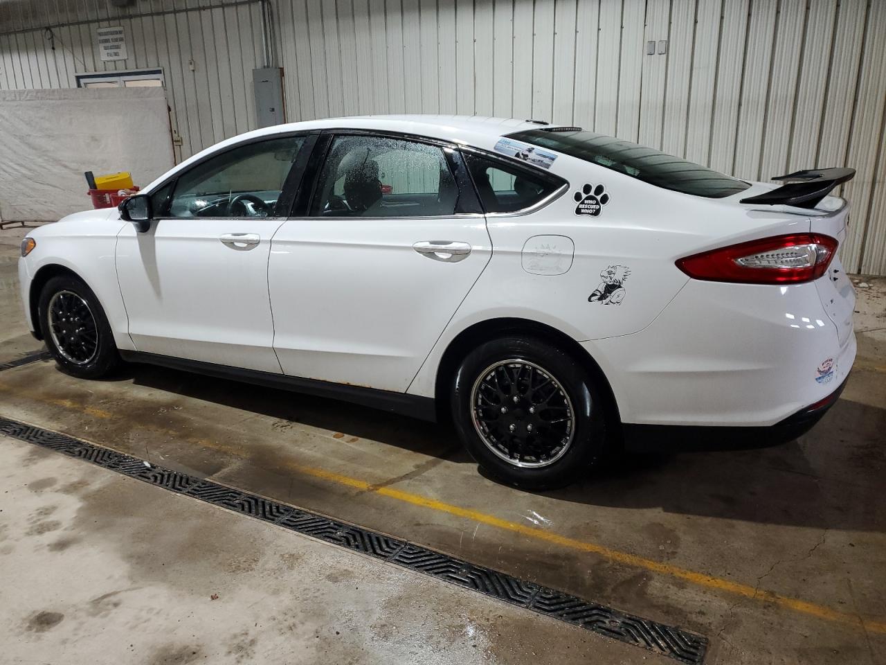 2013 Ford Fusion VIN 3FA6P0G71DR367381 Copart auction photo, front end / side damage thumbnail 2