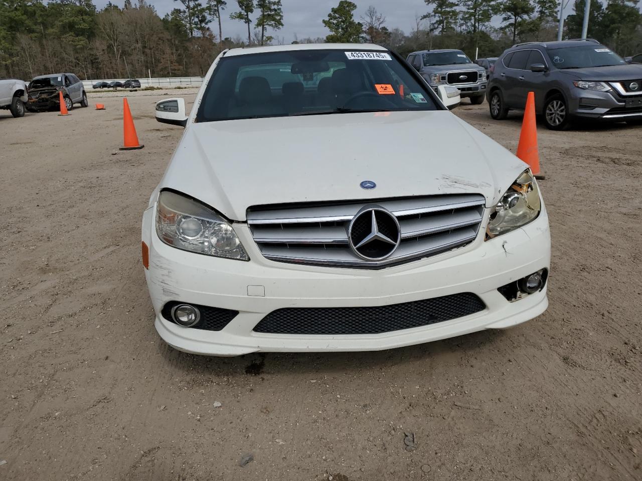 2008 Mercedes-Benz C-klasse VIN WDDGF54X48R015020 Copart auction photo, all over damage thumbnail 5