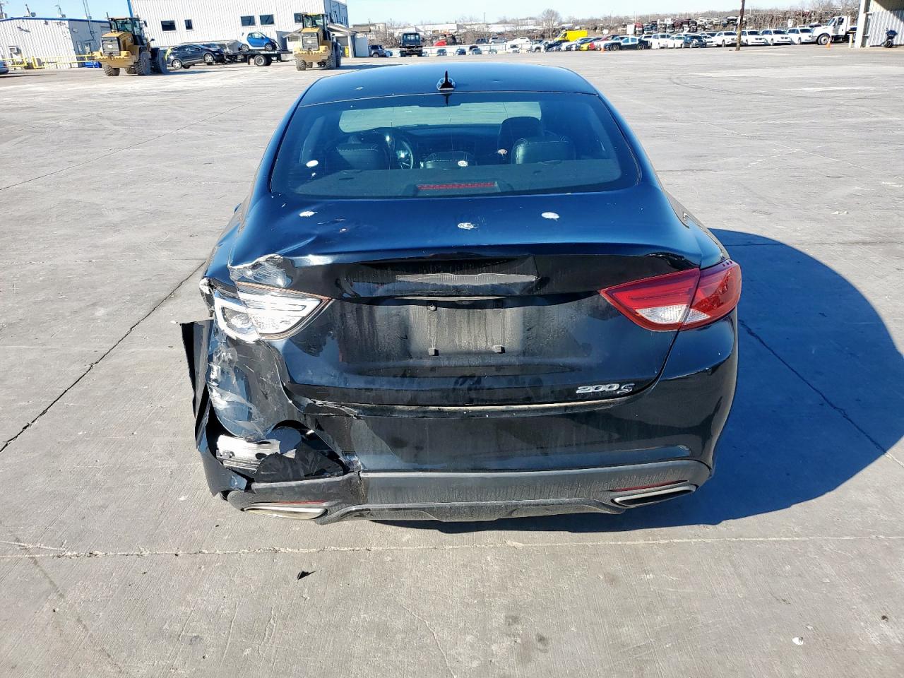 2016 Chrysler 200 VIN 1C3CCCBG6GN113467 Copart auction photo, rear end / front end damage thumbnail 6