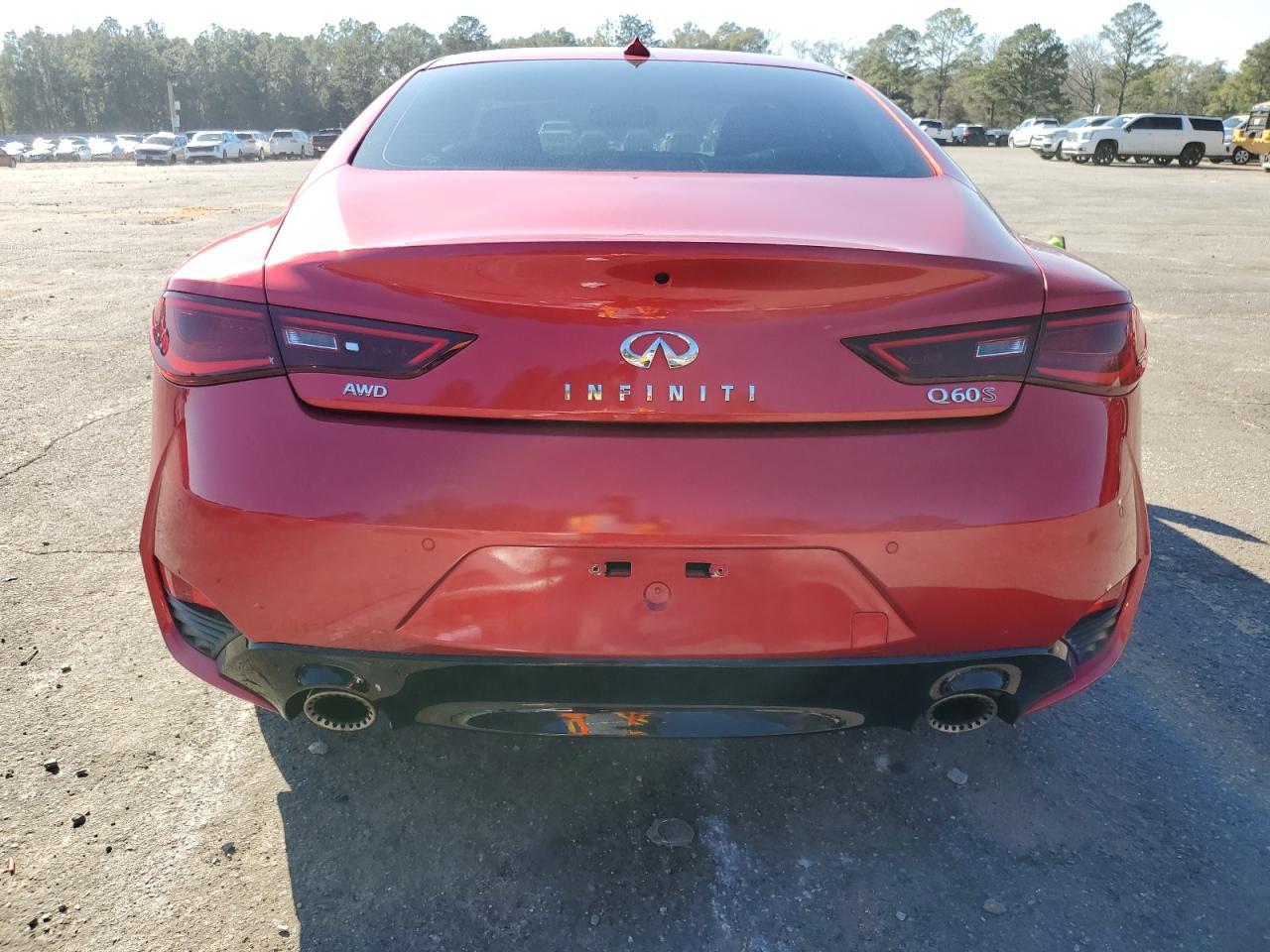 2018 Infiniti Q60 VIN JN1FV7EL4JM631323 Copart auction photo, front end damage thumbnail 6