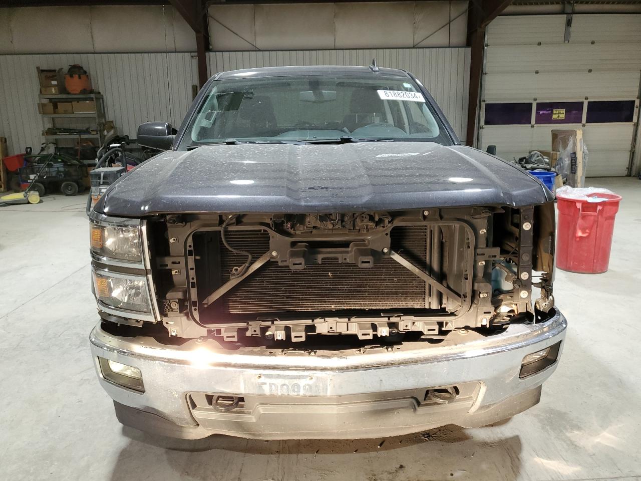 2015 Chevrolet Silverado VIN 1GCVKREC9FZ281114 Copart auction photo, rear end / side damage thumbnail 5