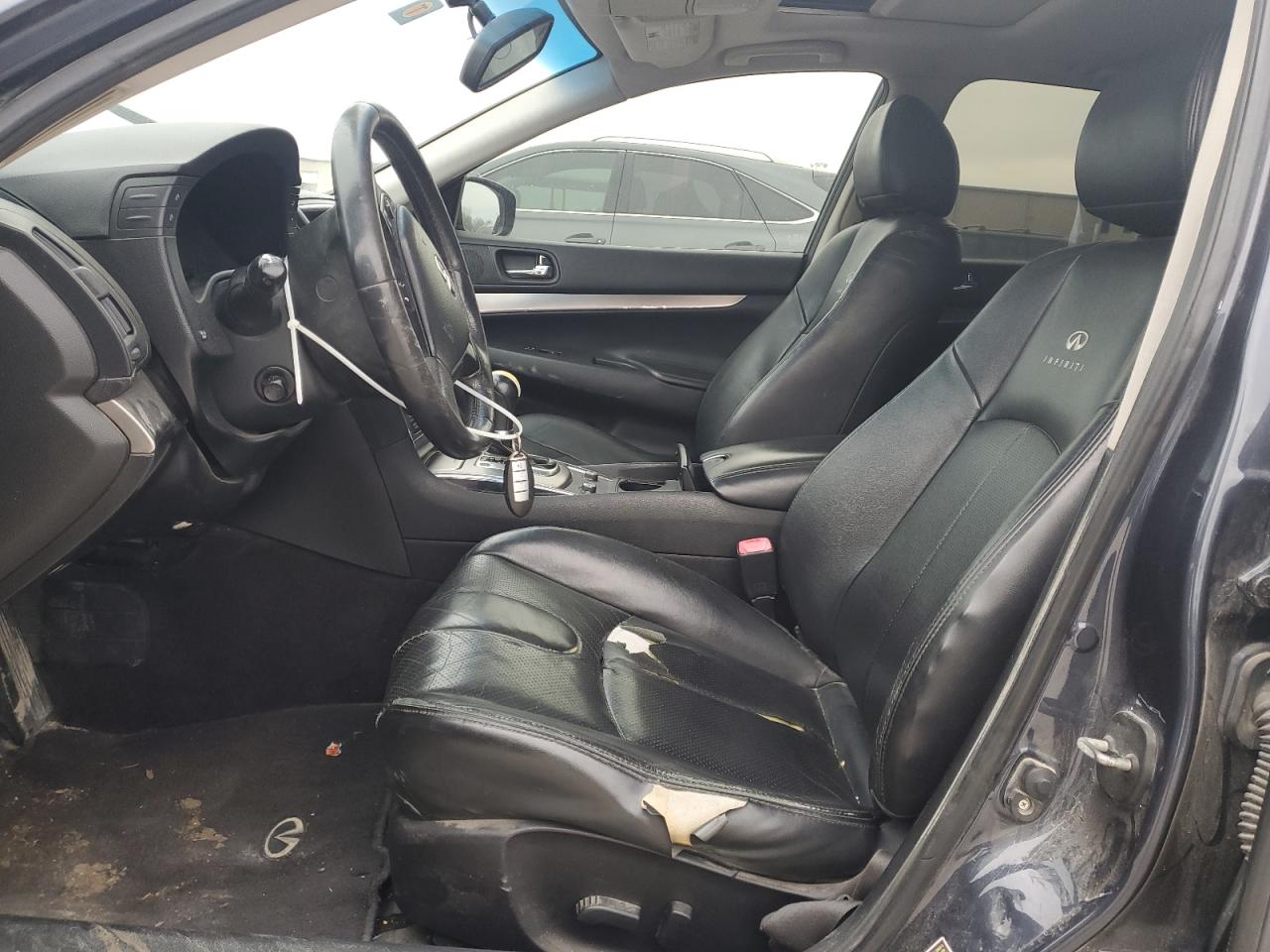 2012 Infiniti G VIN JN1CV6APXCM930792 Copart auction photo, rear end damage thumbnail 7