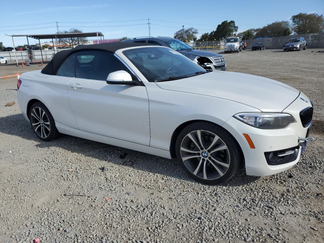 2016 BMW 2er VIN WBA1K9C53GV710711 Copart auction photo, front end damage thumbnail 4