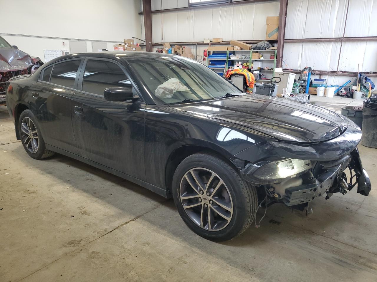 2019 Dodge Charger VIN 2C3CDXJG8KH760699 Copart auction photo, front end / minor dent/scratches damage thumbnail 4
