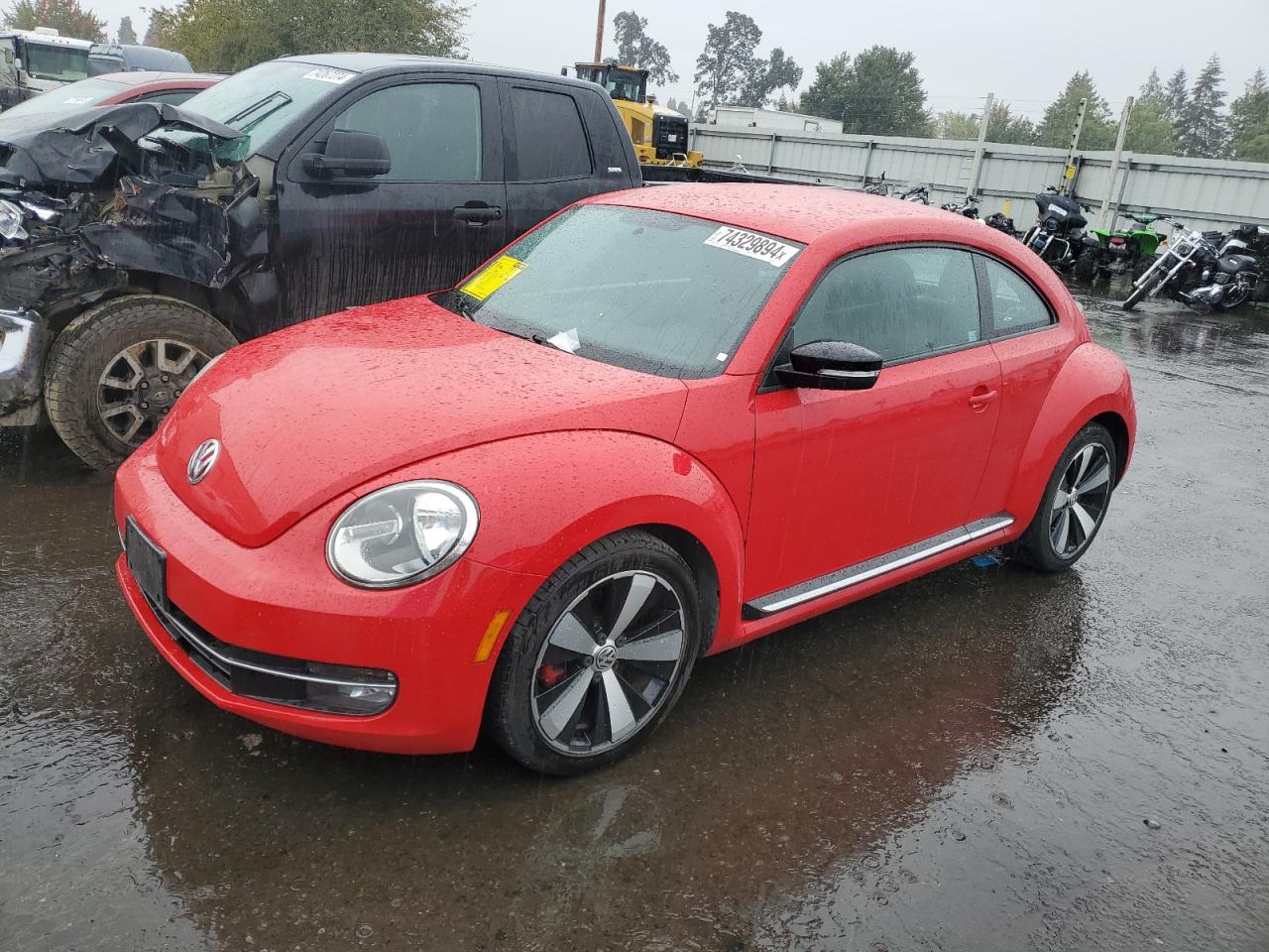 2013 Volkswagen Beetle VIN 3VWVA7AT2DM621017