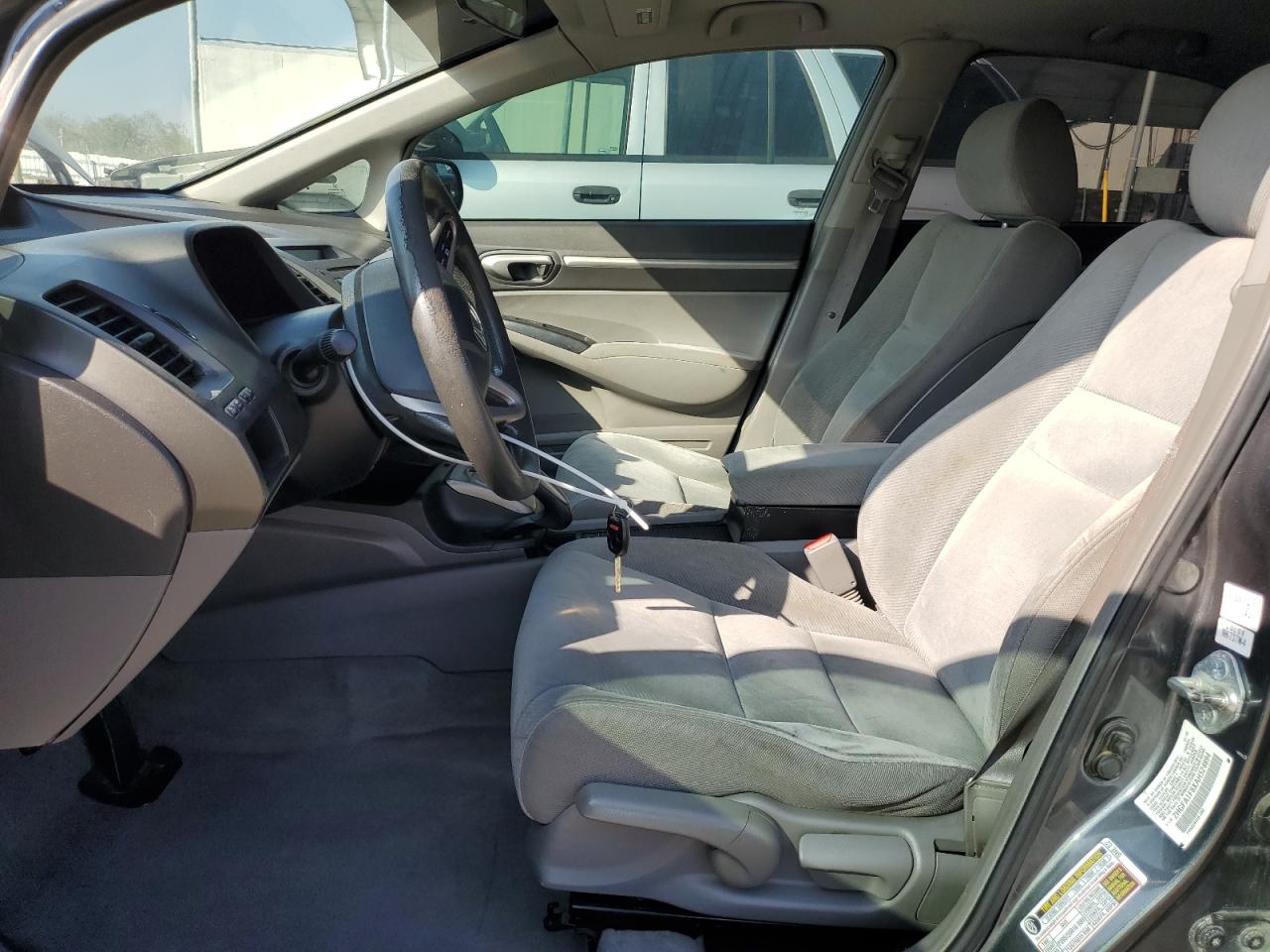 2010 Honda Civic VIN 2HGFA1F8XAH524894 Copart auction photo, burn - interior damage thumbnail 7