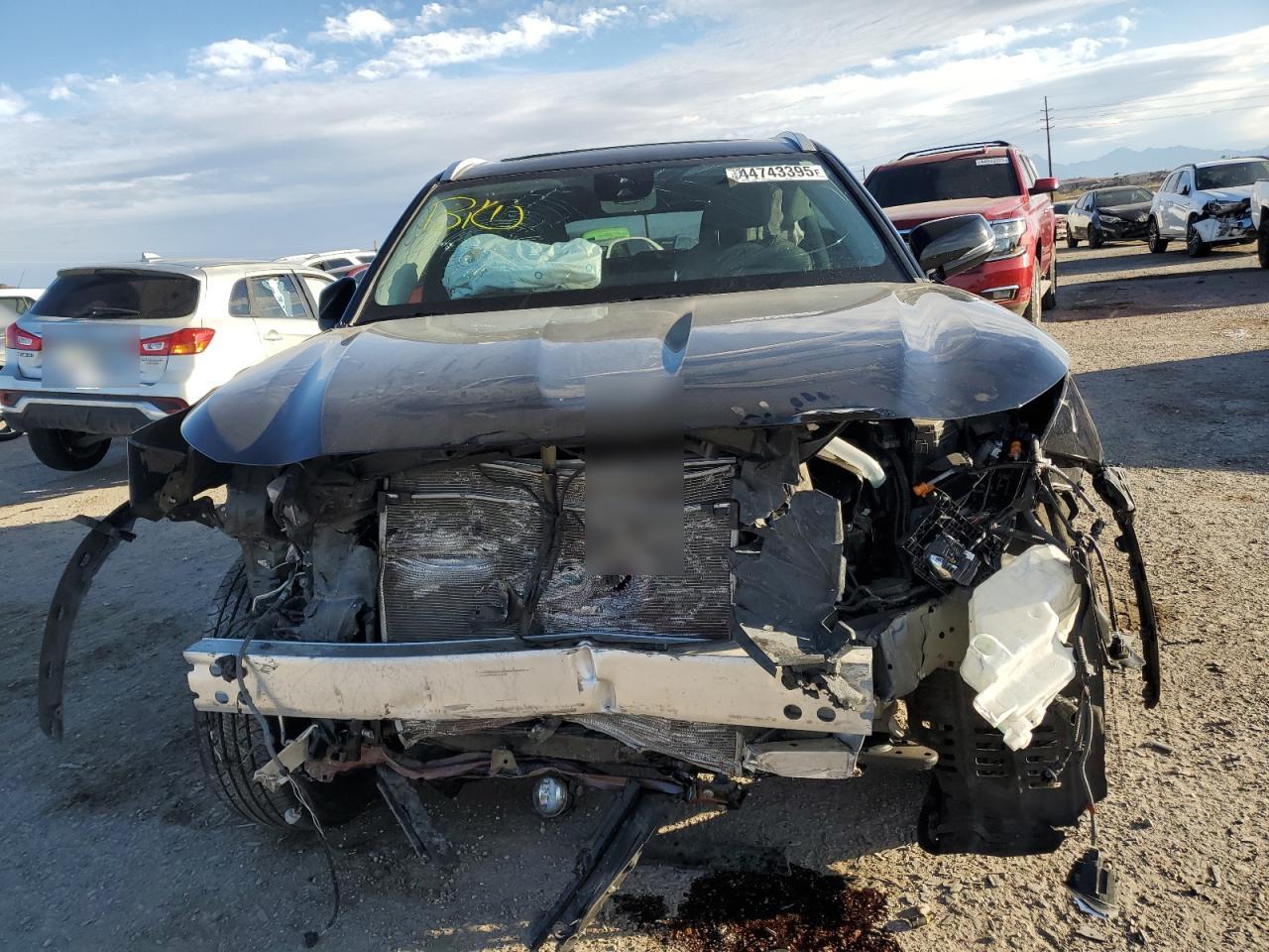 2023 Toyota Highlander VIN 5TDKDRBH3PS505252 Copart auction photo, front end / undercarriage damage thumbnail 5