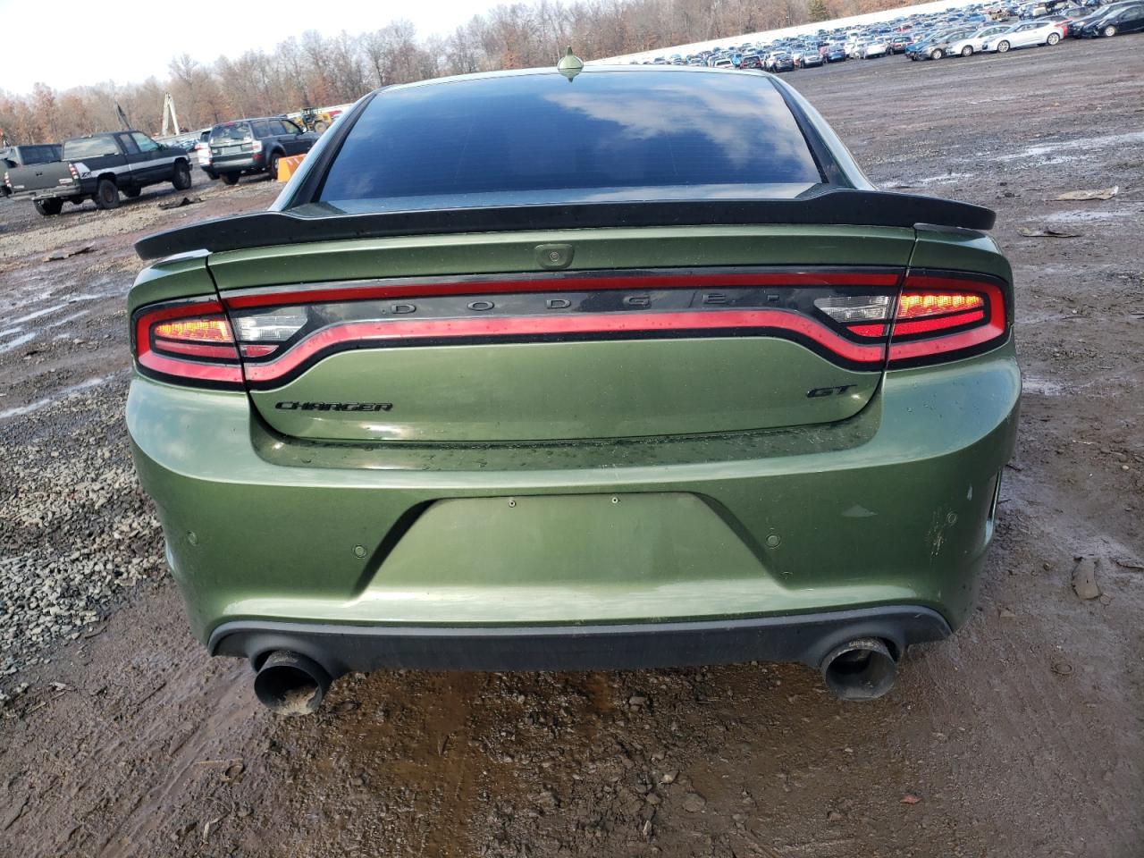 2020 Dodge Charger VIN 2C3CDXHG9LH216560 Copart auction photo, side damage thumbnail 6