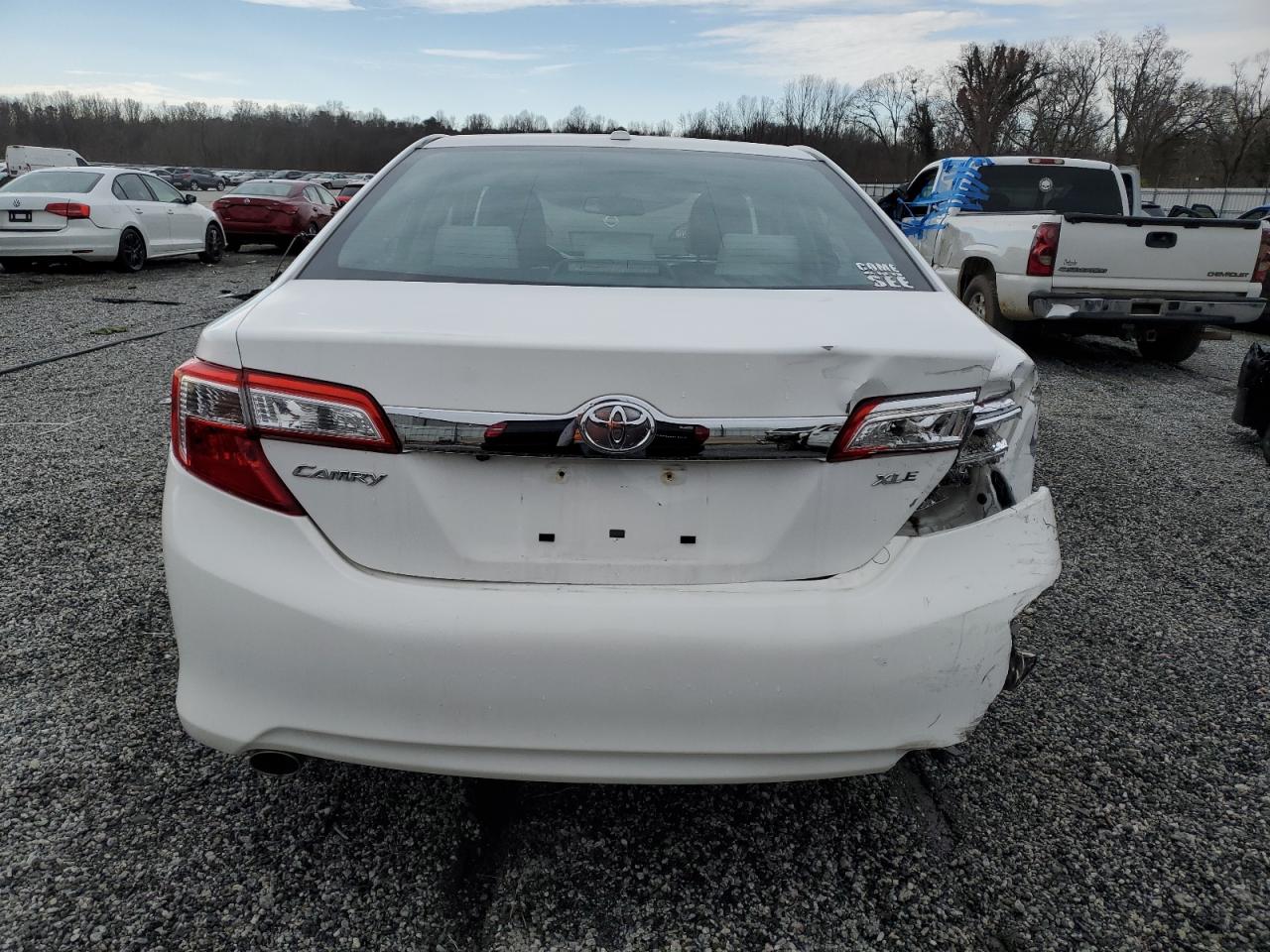 2014 Toyota Camry VIN 4T1BK1FK2EU542746 Copart auction photo, rear end damage thumbnail 6