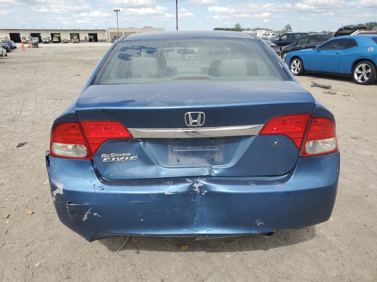 2009 Honda Civic VIN 2HGFA16859H345433 Copart auction photo, all over / mechanical damage thumbnail 6