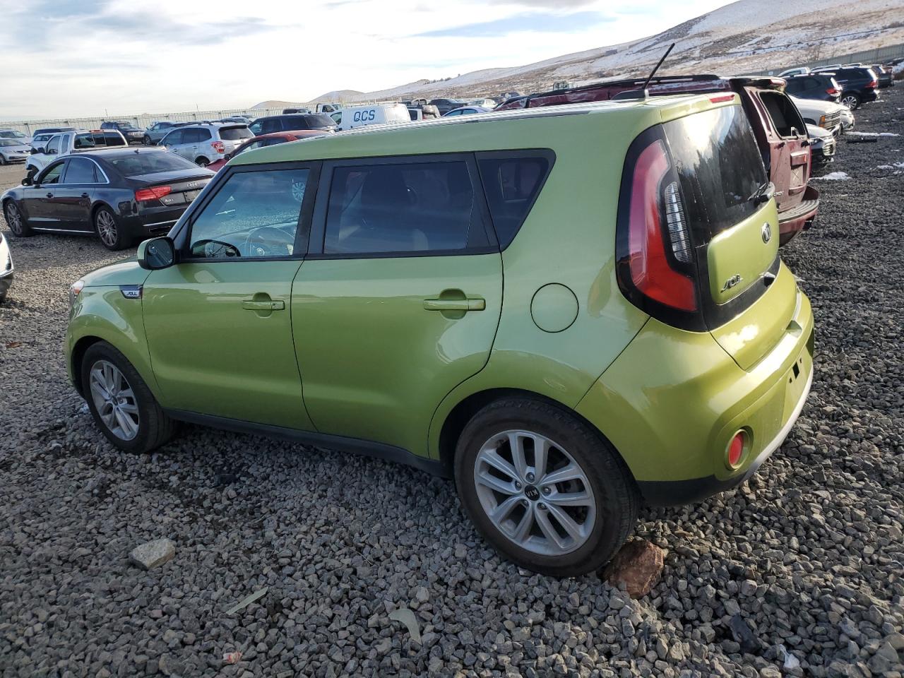2018 KIA Soul VIN KNDJP3A53J7906079 Copart auction photo, vandalism damage thumbnail 2
