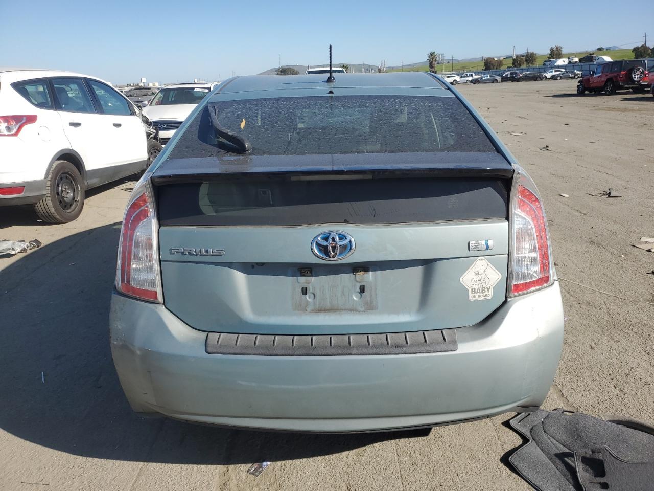 2015 Toyota Prius VIN JTDKN3DU3F1959453 Copart auction photo, front end damage thumbnail 6