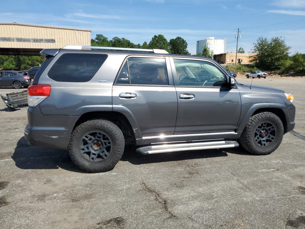 2012 Toyota 4Runner VIN JTEZU5JR7C5040410 Copart auction photo, all over damage thumbnail 3