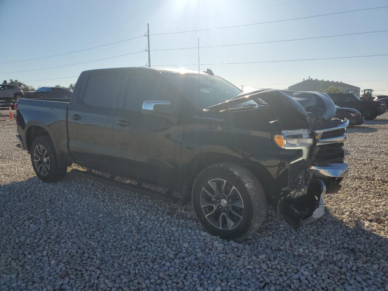 2023 Chevrolet Silverado VIN 1GCPACED3PZ332383 Copart auction photo, front end damage thumbnail 4