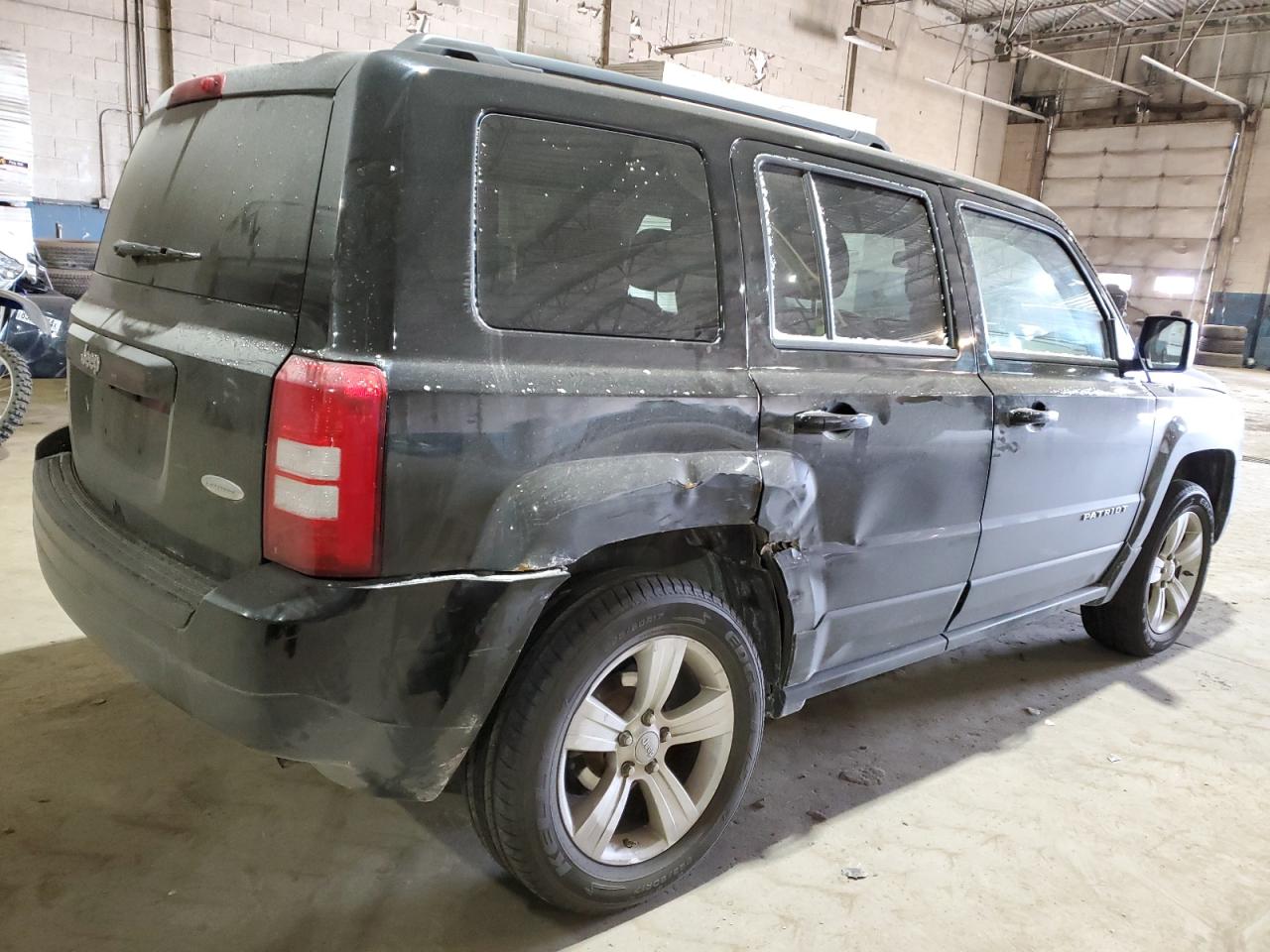 2012 Jeep Liberty (Patriot) VIN 1C4NJRFB4CD672219 Copart auction photo, side / all over damage thumbnail 3